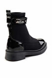 Siyah Streç  Kadın Bot & Bootie K02643085017