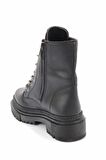 Siyah Platin  Kadın Bot & Bootie K02641530609