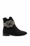 Siyah Süet   Kadın Bot & Bootie K02666301302