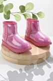 Bambi Pembe Kürklü  Kadın Bot & Bootie K02661000197