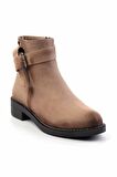 Bej Nubuk  Kadın Bot & Bootie K02671904001