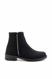 Siyah Nubuk  Kadın Bot & Bootie K02671903001