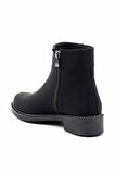 Siyah Nubuk  Kadın Bot & Bootie K02671903001
