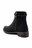 Siyah Nubuk  Kadın Bot & Bootie K02671903401