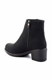 Siyah Nubuk  Kadın Bot & Bootie K02671903901
