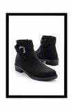 Siyah Nubuk  Kadın Bot & Bootie K02671904001