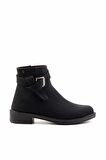 Siyah Nubuk  Kadın Bot & Bootie K02671904001
