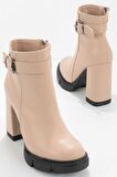 Bambi Nude  Kadın Bot & Bootie K02688070409