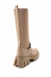Bambi Nude  Kadın Bot & Bootie K02687010709