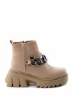 Bambi Nude  Kadın Bot & Bootie K02687010809