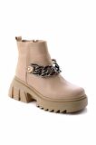 Bambi Nude  Kadın Bot & Bootie K02687010809