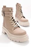 Bambi Vizon  Kadın Bot & Bootie K02703031509