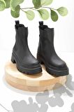 Bambi Siyah  Kadın Bot & Bootie K02703033309