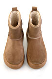 Taba Hakiki Deri Kadın Bot & Bootie K02748100602