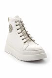 Beyaz  Kadın Bot & Bootie K02763030309