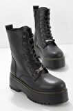 Bambi Siyah  Kadın Bot & Bootie K02769018509