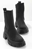 Bambi Siyah  Kadın Bot & Bootie K02823111709