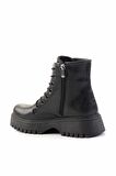 Siyah  Kadın Bot & Bootie K02823112309