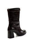 Kahve Kroko  Kadın Bot & Bootie K02824707011