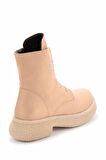 Bambi Vizon Süet  Kadın Bot & Bootie K02824201402