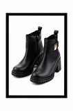 Siyah Altın  Kadın Bot & Bootie K02824705009