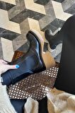 Bambi Siyah Vizon  Kadın Bot & Bootie K02828190309