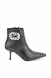 Bambi Siyah  Kadın Bot & Bootie K02840175009
