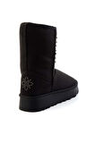 Siyah Süet   Kadın Bot & Bootie K02855115402