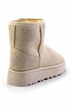 Bej Süet  Kadın Bot & Bootie K02855115602