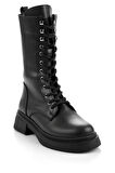 Siyah  Kadın Bot & Bootie K02875070709