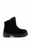Siyah Süet  Kadın Bot & Bootie K02891020002