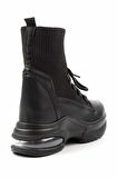 Siyah Triko  Kadın Sneaker K02932402382