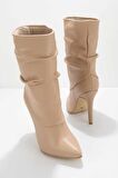 Bambi Bej  Kadın Bot & Bootie K02990100909