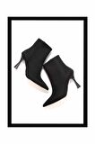 Siyah Süet  Kadın Bot & Bootie K02992052902