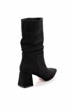 Siyah Süet  Kadın Bot & Bootie K02992053002