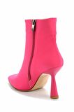 Bambi Mat Fusya Saten  Kadın Bot & Bootie K02992052938