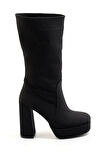 Mat Siyah  Kadın Çizme K03527400338
