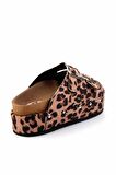 Leopar Kumaş  Kadın Terlik K04192172004