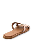 Nude Leather Kadın Terlik K04507240103