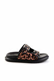 Leopar Kumaş  Kadın Terlik K04545005104