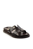 Kahve Leather Kadın Terlik K04666013803