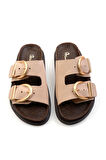 Nude Leather Kadın Terlik K04666013901