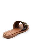 Kahve Leather Kadın Terlik K04826076403