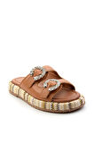 Taba Leather Kadın Terlik K04991060203
