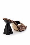 Leopar Kumaş  Kadın Terlik K04997501504