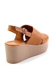 Taba Leather Kadın Sandalet K05040030503