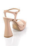 Nude  Kadın Klasik Topuklu Ayakkabı K05209555509