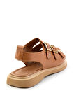 Taba Leather Kadın Sandalet K05359032403
