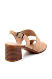 Nude Leather Kadın Klasik Topuklu Ayakkabı K05586222403