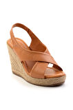 Taba Leather Kadın Sandalet K05628120903